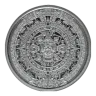 1/4 Oz Silver Round Aztec Calendar