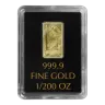 Germania Mint 1/200oz Au999.9 Stamped Bar