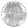 1 oz Highland Mint Buffalo Silver Round