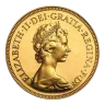 Gold Half Sovereign - Elizabeth II - Second (Decimal) Portrait - 1968-1984