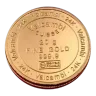 Misc Minted Gold Round, 20 gram
