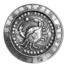 Buy 1 oz Silver Zodiac Cancer Round