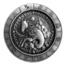 Buy 1 oz Silver Zodiac Capricorn Round