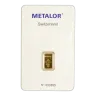Metalor 1 Gram Gold Bar