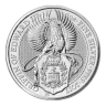 Royal Mint 2oz Silver Queen's Beast: Griffin of Edward - 2017