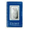 1 oz PAMP Suisse Lady Fortuna Platinum Bar