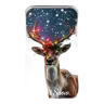 1 oz Christmas Deer Silver Bar