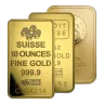10 oz Gold Bar (Mint of Our Choice)