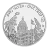 2019 Texas Silver Round