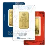 1 oz PAMP Gold Bar (In Assay - Varied Design)