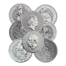 2 oz .9999 Silver Royal Tudor Beast's Coins (Random Years)