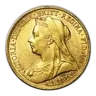 1893-1901 Australia Gold Sovereign Victoria Veil Head Avg Circ