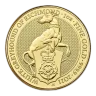 1oz Gold Queens Beast White Greyhound Of Richmond (2021)