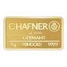 1 Gram C.Hafner Minted Gold Bar