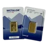 5 Gram Metalor Minted Gold Bar