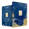 0.5g PAMP Zodiacs Libra Gold Bar
