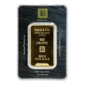 100g Gold Bar - Baird & Co Minted Certicard