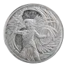 Silver 1 oz Aztec Eagle Warrior Round
