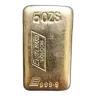 5 oz Engelhard London Waffle back Gold Bar | Vintage