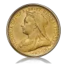 Half Gold Sovereign Queen Victoria Veil Head (1893-1901)