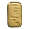 100 Gram Metalor Gold Cast Bar