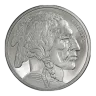 1 oz Silver Round Buffalo Golden State Mint