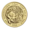 1/4 oz Tudor Beast The Queen's Lion Gold Coin 2026