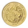 1/4 Oz Royal Tudor Beasts The Seymour Unicorn Gold Bullion Coin 2024
