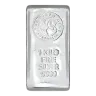 1kg Silver Cast Bar - Perth Mint