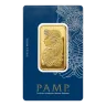1 Oz PAMP Suisse Lady Fortuna Gold Minted Bar