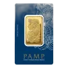 PAMP Lady Fortuna Veriscan 1 oz Gold Bar