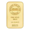 1/4 oz Gold Bar