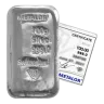 100g Silver Cast Bar | Metalor