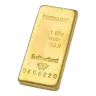 1 Kilogram Gold Cast Bar Metalor