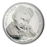 2019 Serbia 1-oz Silver Nikola Tesla Remote Control Current Coin Gem
