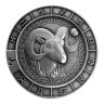 Buy 1 oz Silver Zodiac Aries Round