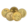 1/10 oz Gold Round