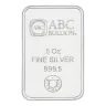 5 oz ABC Cast Bar Silver Bar