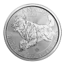 RCM 1oz Silver Predator Wolf - 2018