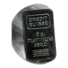 5 Gram Credit Suisse Failed Bank Logo Platinum Bar