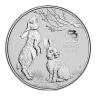 2oz Silver Perth Mint Year of the Rabbit (2023)