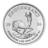 2026 1 Oz Silver South Africa Krugerrand - BU