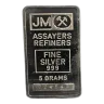 5 gram Silver Bar - Johnson Matthey (Plain Reverse)