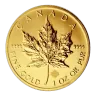 Gold Canadian Maple Leaf
