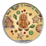 2025 Gingerbread Man Colour American Eagle Silver Bullion Coin