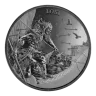 2025 1 oz Ragnarök: Loki Black Silver Coin