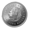 1 oz Aztec Calendar Silver Round