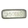 50oz AGS Poured Vintage Silver Bar