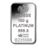 100g PAMP Platinum Bar - Fortuna