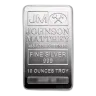 10oz Johnson Matthey Silver Bar